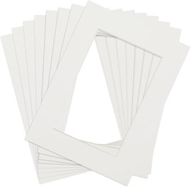 Passe-partout karton A4 Beżowy 21x29,7 cm 1,5 mm grubości - Zestaw 8 sztuk