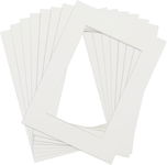 Passe-partout karton A4 Beżowy 21x29,7 cm 1,5 mm grubości - Zestaw 8 sztuk