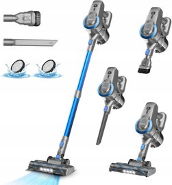 Odkurzacz akumulatorowy YISORA 6w1 25kPa 50min do różnych powierzchni,lekki