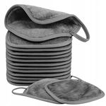 AWAVM 12 ściereczek do demakijażu z mikrofibry 15x15 cm Hipoalergiczne