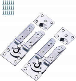 Złącze Tiberham do mebli 2 szt. - Metalowe klipsy zatrzaskowe, łatwy montaż