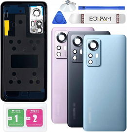 Eonpam Zamiennik Tylnej Szyby do Xiaom12 Pro z Akcesoriami do montażu