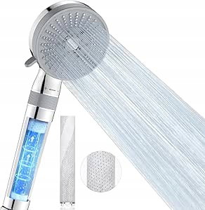 Luxear Głowica prysznicowa z filtrami - 5 trybów, samooczyszczająca