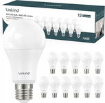 Linkind Żarówka LED E27, 1560 lm, biała 5000 K, - 12 sztuk, energooszczędna