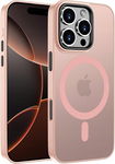 Etui ORDA do iPhone 16 Pro Max - Magnetyczne, Cienkie, Różowe