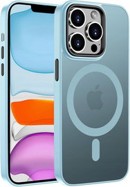 ORDA Etui do iPhone 11 Pro 5,8" Magnetyczne Odporne , jasnoniebieskie