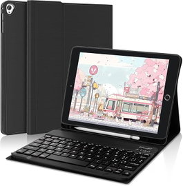 FOGARI Etui z Klawiaturą Bluetooth do iPada 10,2”, Air 3, Pro 10,5 - QWERTY