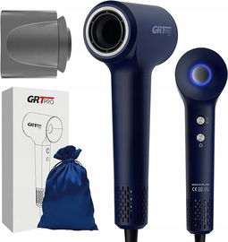 Profesjonalna Suszarka do Włosów GRT PRO BL-F02 2200W-Jonizacja,Niebieski