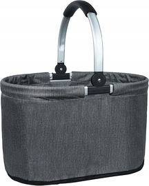 ABIUBIU Składany Kosz Zakupowy z Aluminiową Rączką , Stojak na Piknik