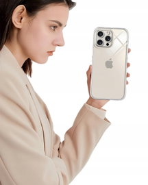 Etui , Szkło 9H QHOHQ 360 stopni na iPhone'a 16 Pro Max ZESTAW