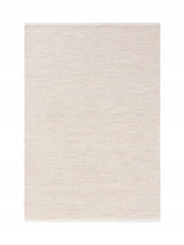 Dywan BOHO indyjski 230x160 cm wełniany ręcznie tkany , Złamana biel,Ekru