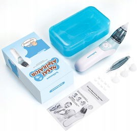 Aspirator do nosa dla niemowląt-Bezpieczne oczyszczanie 4 w 1 kabel USB