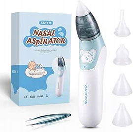 Elektryczny aspirator do nosa dla niemowląt-Bezpieczne oczyszczanie 4 w 1