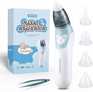 Elektryczny aspirator do nosa dla niemowląt-Bezpieczne oczyszczanie 4 w 1