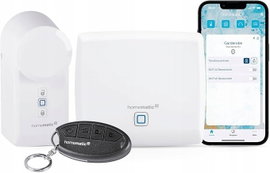 Homematic IP Smart Home Zestaw Startowy,Elektroniczny Zamek do Drzwi