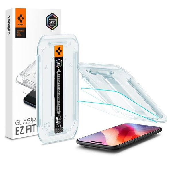 Spigen Glas.TR 2-Pack - Szkło hartowane do iPhone Air (2 sztuki)