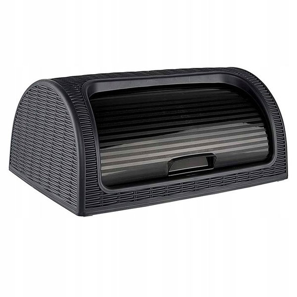 Chlebak rattan 417x269x181 mm popiel