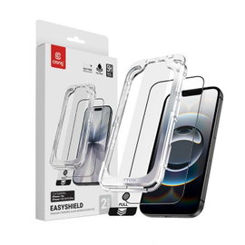 Crong EasyShield 2-Pack - Szko hartowane iPhone 16e / iPhone 13 Pro