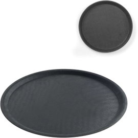 Taca kelnerska antyposlizgowa okraga sr. 35cm - czarna