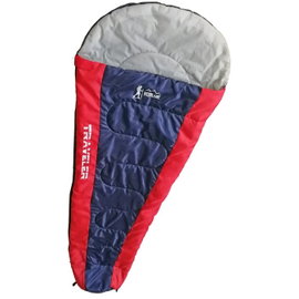 Spiwor traveler granatowo- czerwony 210x80/50cm enero camp