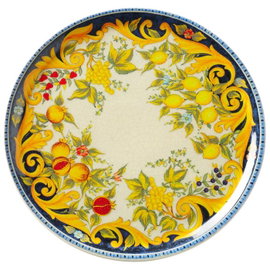 Talerz do pizzy z porcelany wytrzymay blackboard napoli sr. 33 cm -