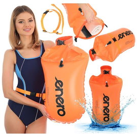 Dmuchana bojka asekuracyjna sucha kieszen 2w1 enero 69x37,5cm