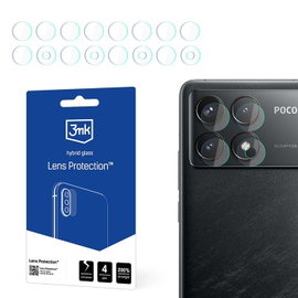 3mk Lens Protection - Szko na obiektyw POCO F6 Pro (4 zestawy)