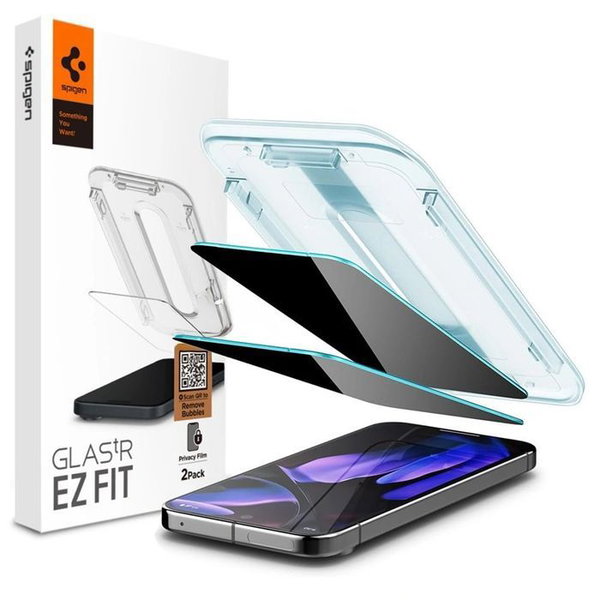 Spigen Glas.TR Privacy 2-Pack - Szko pryw. Pixel 9/10 Pro XL