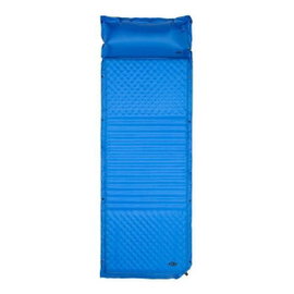 Nc4001 niebieska 190x63x3.8 cm mata samopompujaca z poduszka nils camp