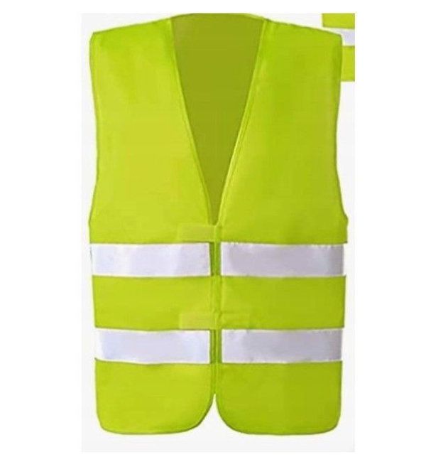 Kamizelka odblaskowa ostrzegawcza 4szt 3xl zota