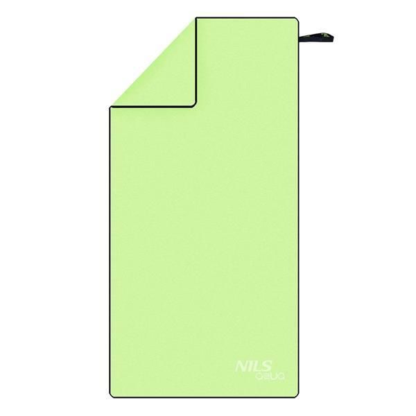 Nar11 zielony recznik z mikrofibry 140x70 cm nils aqua