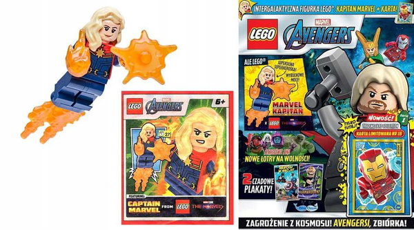 Czasopismo nr. 06.2023 lego avengers captain marvel - 242321