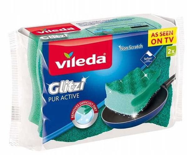 Zmywak profilowany vileda pur active 2 szt.