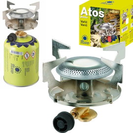Kuchenka turystyczna na gaz na kartusze gazowe z gwintem 7/16" atos