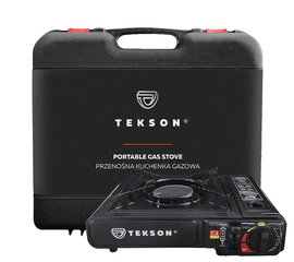 Kuchenka turystyczna palnik ceramiczny na kartusz w plastikowej walizc