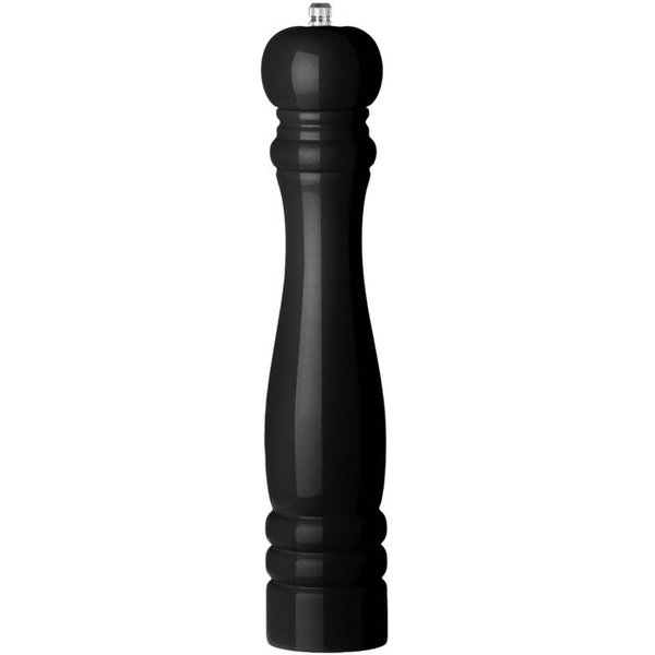 Mynek do mielenia pieprzu drewniany czarny sr. 60 x 315 mm - hendi