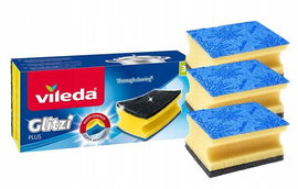 Zmywak profilowany vileda glitzi plus 3szt.