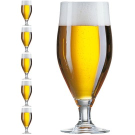 Kieliszek do wody piwa na nozce arcoroc pokal cervoise 500 ml zestaw