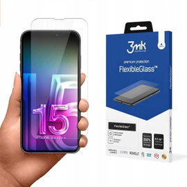 Szko hybrydowe 3mk flexibleglass apple iphone 15 pro