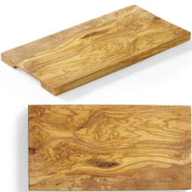 Deska do serwowania z drewna oliwnego prostokatna 350 x 150 x 18 mm