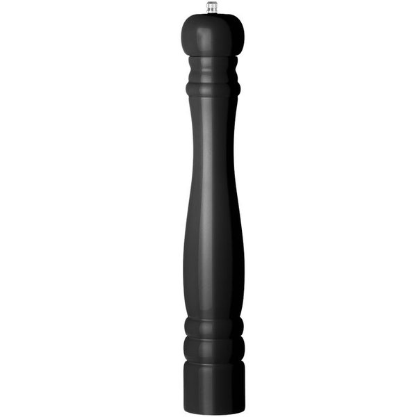 Mynek do mielenia pieprzu drewniany czarny sr. 65 x 415 mm - hendi