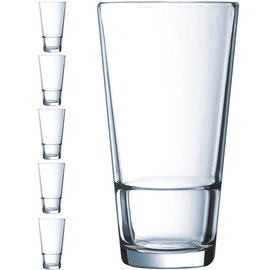 Szklanka wysoka arcoroc stack up 470 ml zestaw 6 szt. - hendi h5641