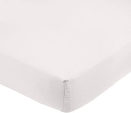 Przescierado z gumka 135x190cm mikrofibra krem