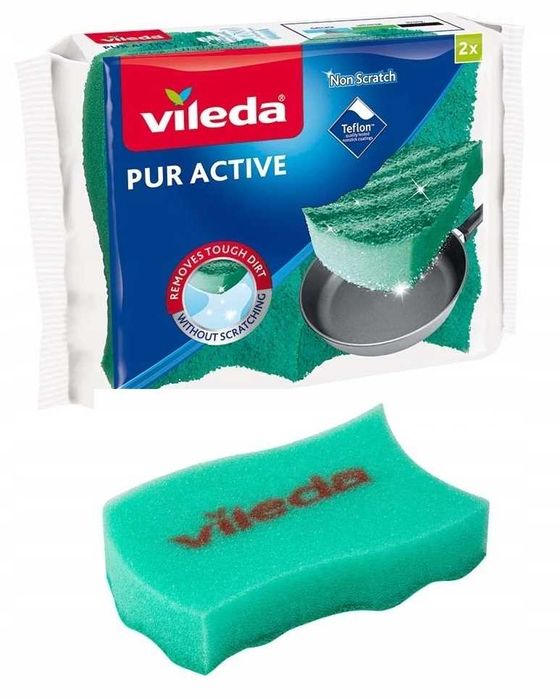 Zmywak vileda pur active 2 szt.
