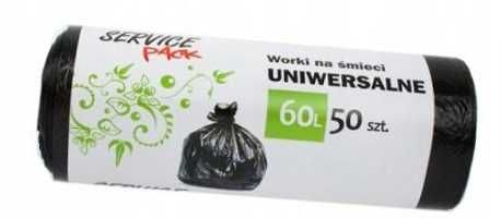 Sp worki na smieci hdld 60l 50szt