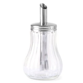 Cukiernica szklana z dozownikiem cukru sr. 80mm 200ml - hendi 452400