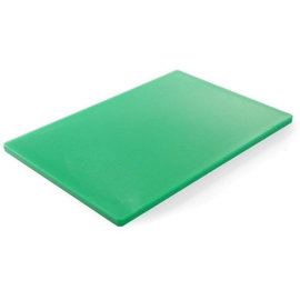 Deska do krojenia haccp do warzyw 450x300mm zielona - hendi 825549
