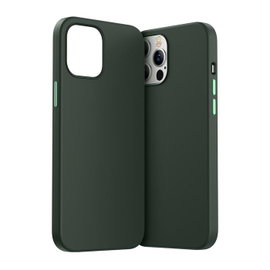 Ochronne etui do iphone 12 pro max color series zielony