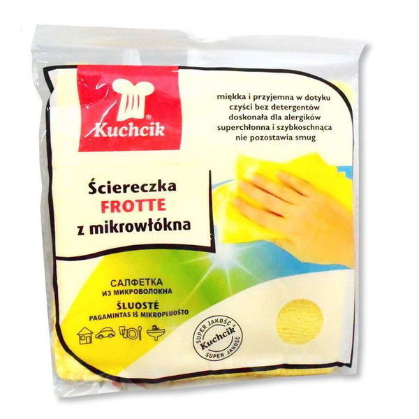 Sciereczka frotte mikrofibra kuchcik