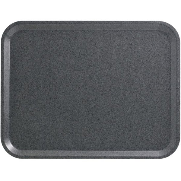 Taca kelnerska do serwowania cambro capri 33x43cm - granit grafit